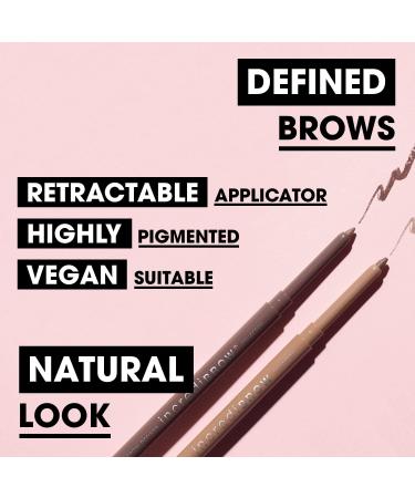 Collection Cosmetics Incredibrow Eyebrow Definer Pigmented Pencil 4.2g - Brunette Dark Brunette | 1 Pack - Buy Online on GoSupps.com