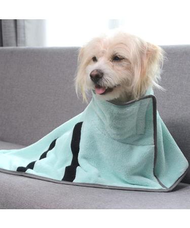 Fast-Drying Microfiber Dog Towel Soft Bathing Accessories for Small & Medium Dogs & Cats - Befitery Green - Buy Online on GoSupps.com
