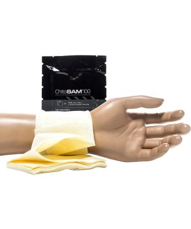 CHITO-SAM 100 - 3 Pack 6' Z-Fold Hemostatic Dressing - Buy Online on GoSupps.com