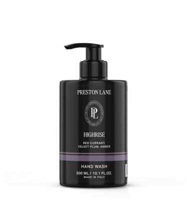 Preston Lane Luxury Hand Wash Highrise Scent | Hydrating and Nourishing Formula with Organic Oils Active Kiwi and Apple Water and Vegetable Glycerin | Gentle Cleansing Vegan and Cruelty Free