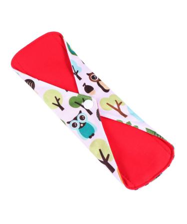 Toile 1pc Washable Napkins Menstrual Absorbent Pads Cloth Period Pads Washable Pad Towel Cotton Pad Nursing Pad Menstrual Pad Lining Pregnant Woman Maternity