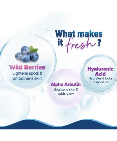 Aqualogica Illuminate + Hydra Gel Face Moisturizer | 24 Hour Deep Hydration for Oily to Combination Skin | with Wild Berries & Alpha Arbutin | Water-Like Gel Texture | 7.05 Oz/200g - Buy Online on GoSupps.com