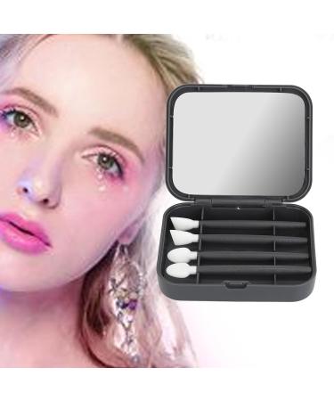 Reusable Swabs Durable Flexible 4 Pieces Silicone Makeup Brush Multipurpose Waterproof Compact for Lip Makeup - Buy Online on GoSupps.com