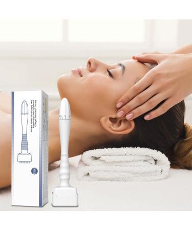 HOVCEH Derma Stamp 0-3 mm Adjustable Microneedling Stamp with 140 Pins Microneedling Pen Dermapen Microneedling Professional Derma Manual Pen for Face Body Hair Beard Growth at Home - Buy Online on GoSupps.com