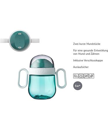 Buy MEPAL MIO 360 Drinking Cup Set | Leak-Proof & Dishwasher Safe | Baby & Toddler Drinking Solutions - Flowers & Butterflies Design - Buy Online on GoSupps.com