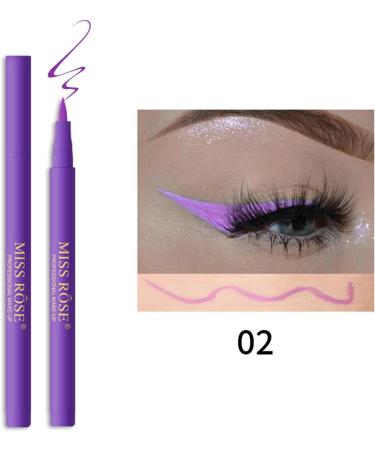 Eyeliner Pencil Liquid | Eye Makeup Liquid Eyeliner Set - Multi-Use Quick Dry Eye Liner Pencil Soft Natural Transfer-Proof Colored Eyeliner Easily to Create Any Look Sritob - Buy Online on GoSupps.com
