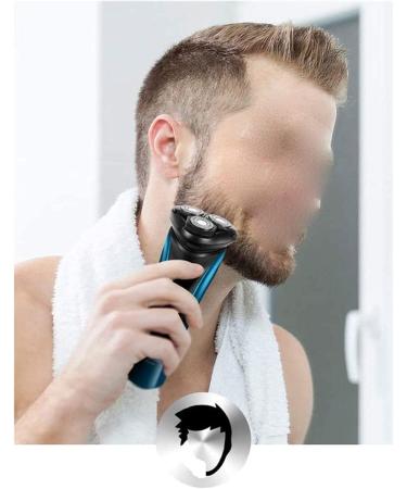 Electric Shaver for Men - 3 Blade Multifunction Razor with LED Display Fast Charge Portable & Water Wash - Perfect for Daily Use & Travel - Buy Online on GoSupps.com