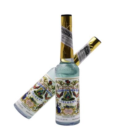 Florida Water Aftershave Cologne 7.5fl oz X2 Florida Water Cologne Men s Aftershave with Floral Tones Lavender and Lemon Unisex Agua Florida Original Ideal as Body Fragrance Massage After Shave