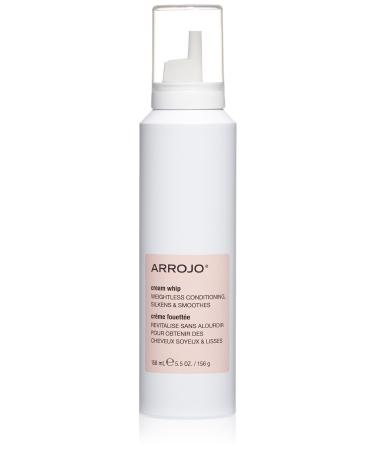 ARROJO Cream Whip: Hair Styling Cream for Wavy or Dry Hair - Hair Styling Products for Weightless Conditioning - Sulfate & Sodium-Chloride Free  Antioxidant  Moisturizing Wavy Hair Cream  5.5 Fl Oz