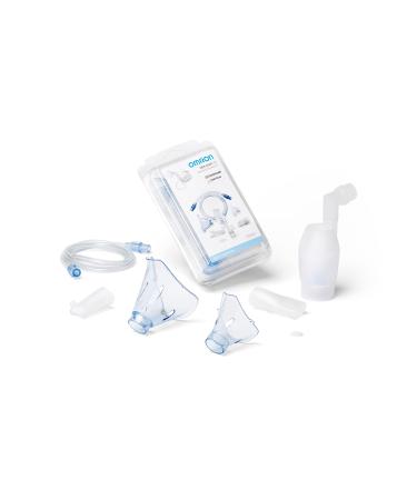 Omron Nebaskit-11 complete accessory set for adults and children replacement set for Omron X101 and X102 Total inhalation devices masks mouthpiece nose piece air hose omron original accessories