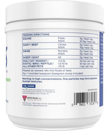 Probios Vet Plus Digestive Powder 240g - Probiotic Support for Pets - Buy Online on GoSupps.com