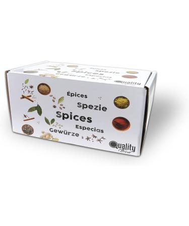 Herb Pack Everyday Use Ideal for Gifts and Everyday Use 8 Glass Jars Reusable Garlic Onion Black and White Pepper Sweet an - Buy Online on GoSupps.com