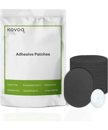 Kovoq Dexcom G6 Adhesive Patches  25 Waterproof Adhesive Patches + 1 Reusable Hardshell Cover  No Glue on Sensor  Sweatproof  Breathable(Black) US-G6-B-25 - Buy Online on GoSupps.com