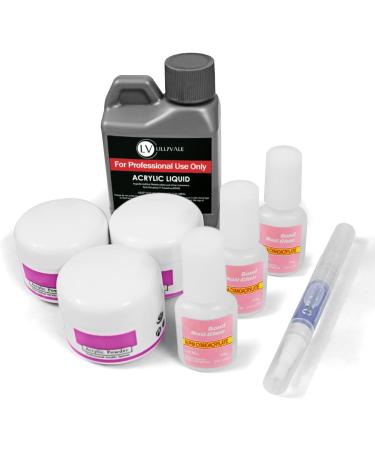 Dotcom Living Acrylic Nail kit Acrylic Powder with Acrylic Liquid Monomer and Basic Nail Art Tools beginner Professional Acrylic Nails Extension Kit (NO UV LAMP) - Buy Online on GoSupps.com