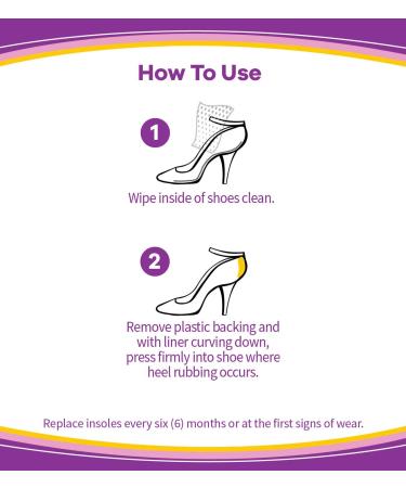 Dr. Scholl's Gel Heel Liners - Stylish Step, 1 Pair - Buy Online on GoSupps.com