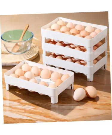 DOITOOL Egg Storage Box Refrigerator Egg Holder Egg Storage Tray Egg Tray Household re-usable - Buy Online on GoSupps.com