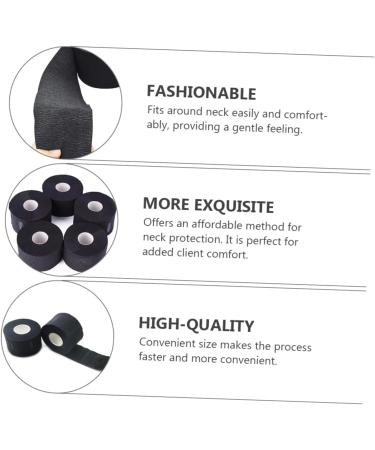 Housoutil 10pcs Hairdressing Neck Paper Barber Supplies Black Neck - Buy Online on GoSupps.com