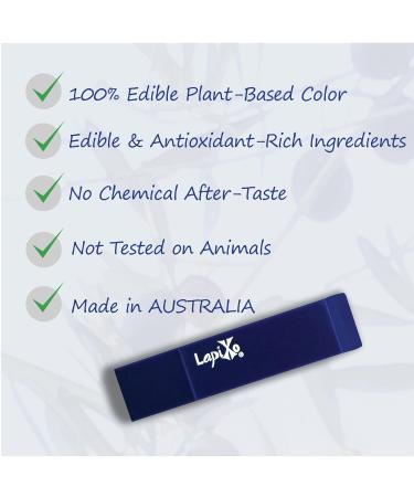 100% Plant-Based Edible Moisturizing Lipstick - Natural Cherry Color | Antioxidant-Rich Superfood | Made in Australia - Clean Beauty - Buy Online on GoSupps.com