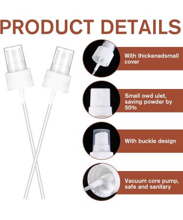 5 Pcs Spray Bottle Tops Fine Mist Spray Cap Sprays Bottle Nozzle Replacement Perfume Top Replacement for Toner Sprays Bottles Mist Sprayer Essential Oil Cleaning Solutions (24/410 Cap Size White) - Buy Online on GoSupps.com