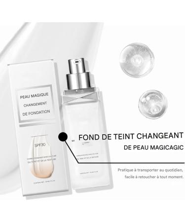  Lesunbak Complexion-Correcting Foundation That Adapts to Mature Skin Skin-Adapting Foundation - SPF 30 Coverage Cream Moisturizing Natural Base for a Light Radiant Face - Buy Online on GoSupps.com