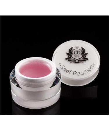 30 ml UV Fibre Gel clear rose thick - Graff Passion - Builder gel/fibreglass gel