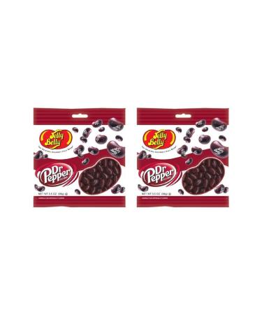 2 Pack - Dr. Pepper Jelly Beans 99g (3.5oz) Bag 3.5 Ounce (Pack of 2)
