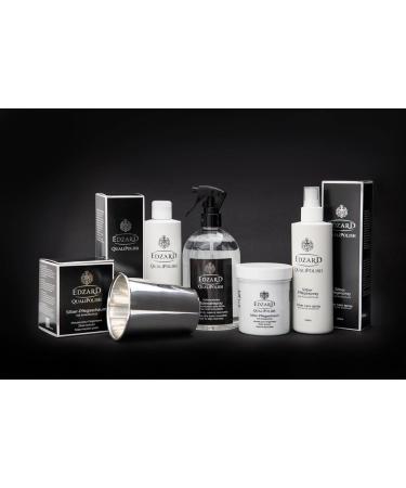 Edzard Qualipolish Silver Care Foam 200g - Jewelry Coin & Cutlery Cleaner | Premium Polish for Brass Silver & Gold | International Shipping Available - Buy Online on GoSupps.com