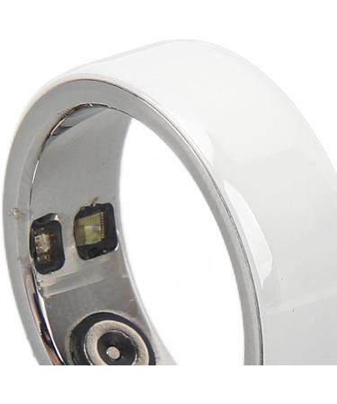 Smart Charging Ring Light Aluminum Alloy and Ceramic Body Temperature Detection Health Smart Ring for Blood Oxygen Monitoring (21#) 19# - Buy Online on GoSupps.com