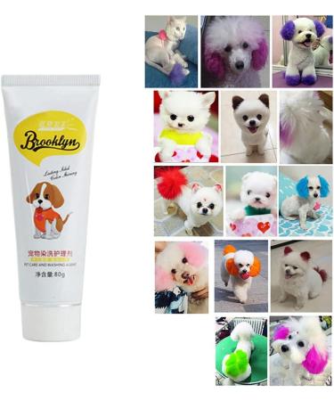 Tuelaly 80g Professional Hair Dye for Dogs & Cats - Samba Orange | Safe & Easy Pet Grooming - Buy Online on GoSupps.com