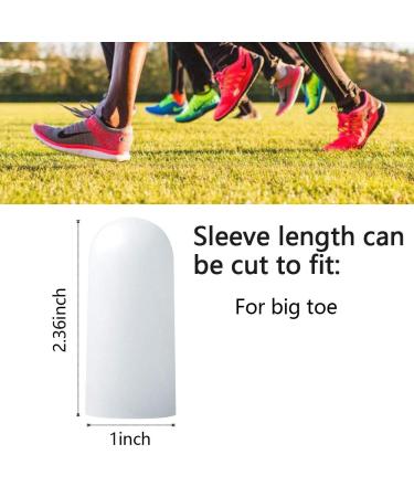 Hoogoo Big Toe Caps 10 Pack - Gel Toe Sleeves for Big Toe - Silicone Protectors for Men & Women - Buy Online on GoSupps.com