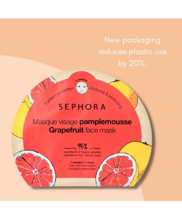 Sephora Grapefruit Face Mask - Hydrating & Anti-Pollution Formula - Buy Online on GoSupps.com