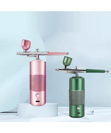 Injector Air Compressor Air Brush Paint Spray Guns Rechargeable for Craft Cake Fog Sprayer Green - Buy Online on GoSupps.com