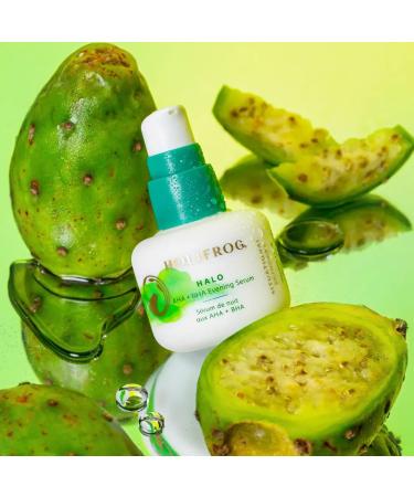 HOLIFROG Halo AHA Plus BHA Evening Serum for Women - 1 oz | Best Exfoliating Serum for Glowing Skin - Buy Online on GoSupps.com