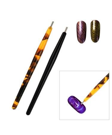 5-Piece Nail Magnet Stick Set | Mwoot Magnetic Pen & Puncture Pencils for DIY 3D Cat Eye Nail Art | International Shipping - Buy Online on GoSupps.com