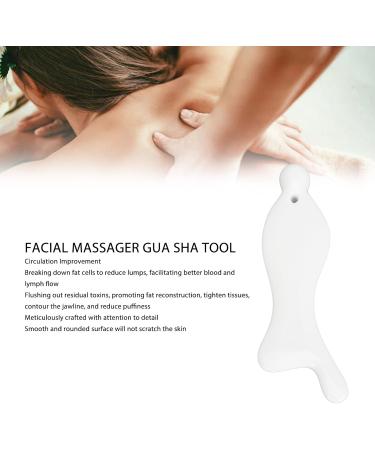 Buy Gua Sha Massage Device | Ceramic Facial Roller for Swelling & Skin Care - Perfect for Face Neck Shoulders & More | International Shipping - Buy Online on GoSupps.com