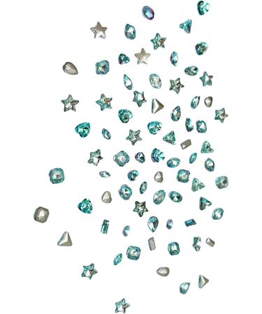 Multi-Shape Nail Rhinestones Decoration Art Accessories Jewelry Diamond 3D Tips Glass Crystal Pendant Ornaments Manicure Nail Art Stickers Decals Flower Supplies Kit Polish Jewels Tools Accessories B - Buy Online on GoSupps.com