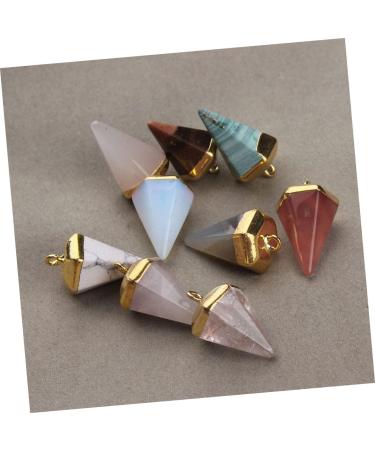 Lurrose 10 Pcs Crystal Diy Pendant J Necklace for Women Crystal Fashion Jewelry Charm Commemorate Miss - Buy Online on GoSupps.com