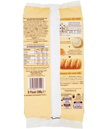  Italian Gourmet E.R. Mulino Bianco Flauti Stracciatella Lot de 12 snack g teau 100 % lait frais italien 280 g + polpa gourmet italien 400 g - Buy Online on GoSupps.com