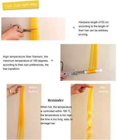 Hair Piece Alileader Synthetic Clip In One Piece Hair Extensions 50Cm Straight Long Hairpieces Women Girls Rainbow 57 Colors For Women(34) - Buy Online on GoSupps.com