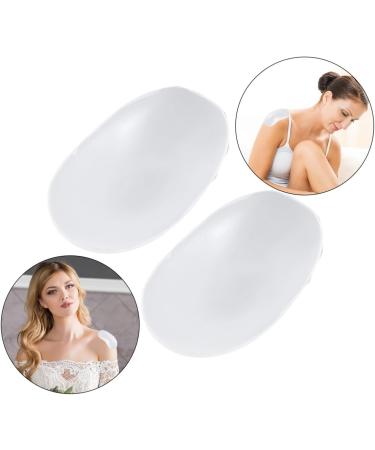 SEWACC 3 Pairs Thick Shoulder Pads Shoulder Padding Silicone Shoulder Lifter Silicone Shoulder Pads Beauty Shoulder Cushion Unisex Shoulder Cushion Invisible Shoulder Pads Push-up Pads Transparent Colorx3pcs 13X7X0.8cmx3pcs - Buy Online on GoSupps.com