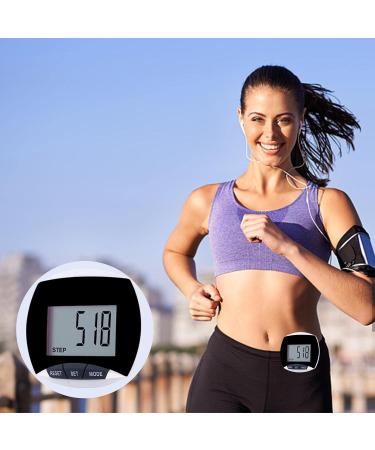 XGZ Portable Mini Walking Pedometer: Accurate Step Tracker for Fitness - Step/Distance/Calories Counter, Miles/Km Option - Buy Online on GoSupps.com