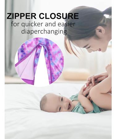 weVSwe Baby Girl UV Protection Rash Guard Swimsuit with Sun Hat - Fish Scales Design | 2 Years - Buy Online on GoSupps.com