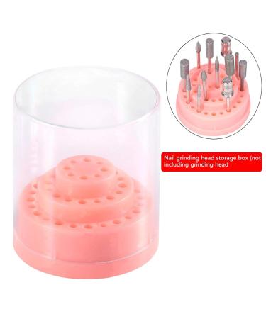 Agatige 48 Holes Nail Drill Holder Stand - Portable Nail Art Grinding Bit Storage Box for Home - International Shipping Available - Buy Online on GoSupps.com