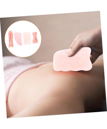 Beavorty 8 STK Stone Eye & Neck Massage Device - Gua Sha Board Pink Face Massager & Beeswax Scraper - International Shipping Available - Buy Online on GoSupps.com