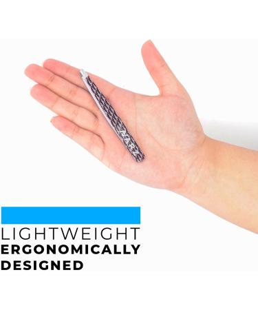 NARZ Professional Slanted Tweezer for Ingrown Hair - Stainless Steel Precision Tweezers for Facial Hair Removal - 1 Piece - Buy Online on GoSupps.com