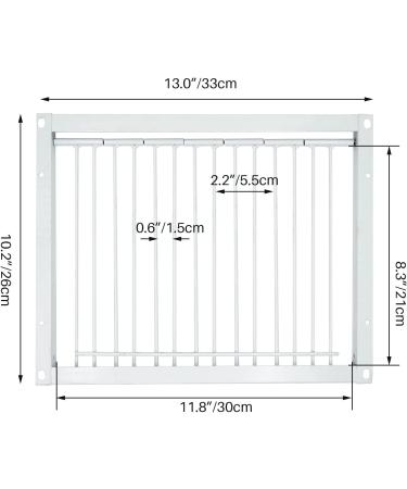 Junniu 11.8in Pigeon Entrance Door One Way Trap for Birdcages - Bird Breeding Supplies & Racing Supply - Buy Online on GoSupps.com