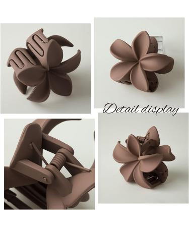 6 PCS Flower Hair Claw Clips Nonslip Matte Hair Clips for Women Thick Hair to Thin Hair Styling Accessories Cute Claw Clips Hair Clip - Buy Online on GoSupps.com