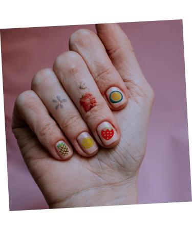 Housoutil 4 Boxes 12 Clay Nail Art Slices Flower Nail Decor Fruit Stickers Nail Art Polymer Slices Watermelon Nail Art Slices Nail Slices Fruit Stickers for Nails Manual 3d 0.5X0.5CMx2pcs Assorted Colorx2pcs - Buy Online on GoSupps.com