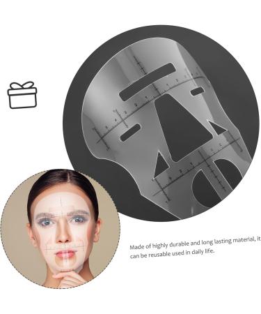 Beavorty Eyebrow Template 1pc Microblading Eyebrow Ruler Makeup Ruler Makeup Tools Manicure Tools Measure Tool Make up - Buy Online on GoSupps.com