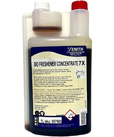 Bio Freshener Concentrate 1 Litre Antibacterial Multi Purpose Sanitiser Surface Natural Organix Cleaner - Buy Online on GoSupps.com